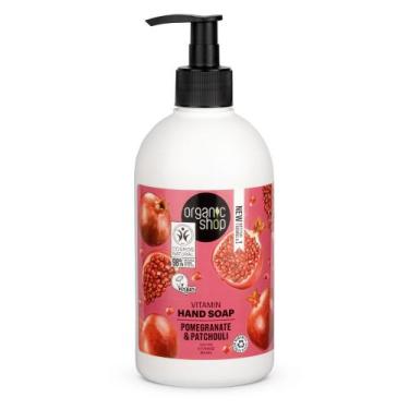 Imagem de Sabonete Líquido para as Mãos - Patchouli e Romã Organic Shop (500 ml)