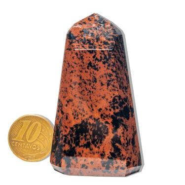 Imagem de Ponta Obsidiana Mahogany Natural 50 a 75g 4 a 9cm Tipo A