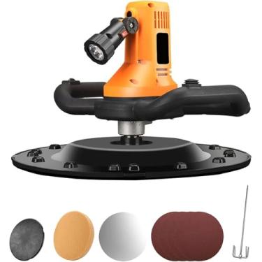 Imagem de Parede Smoothig Machie 280-2800rpm 2880w Espátula De Concreto Com Haste Mixig Ad 6 Argamassa De Gesso Elétrica De Velocidade Ajustável Espátula De Massa Cemet Com Luz