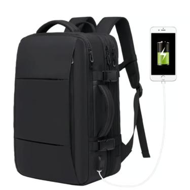 Imagem de Mochila Expansível Executiva Nylon - Preto