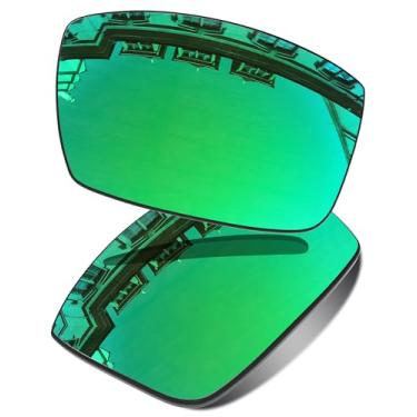 Imagem de Vonxyz Lentes de reposição para óculos de sol Oakley Twitch - Jade MirrorCoat polarizado