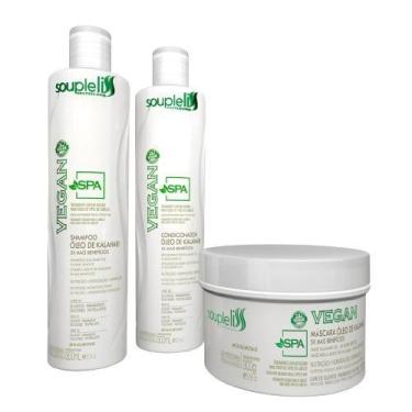 Imagem de Soupleliss Kit SPA Vegan 3x300ML - souple liss