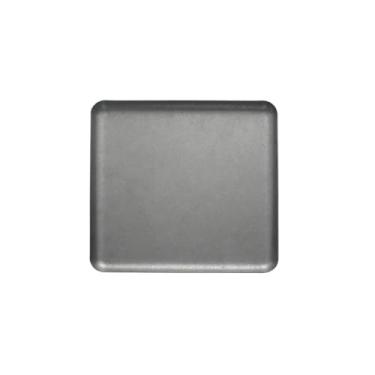 Imagem de Conjunto de pratos quadrados de aço inoxidável retrô simples nórdico para uso doméstico - médio