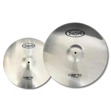 Imagem de Kit Pratos Hero Ataque Crash 16 + Condução Ride 20