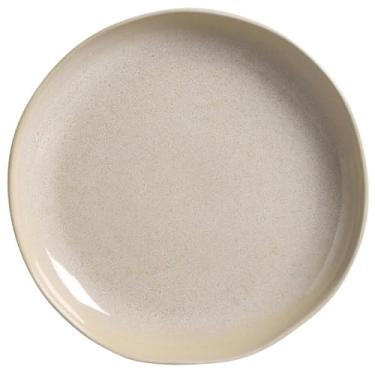 Imagem de Porto Brasil Travessa Redonda Grande Orgânico Stoneware Latte