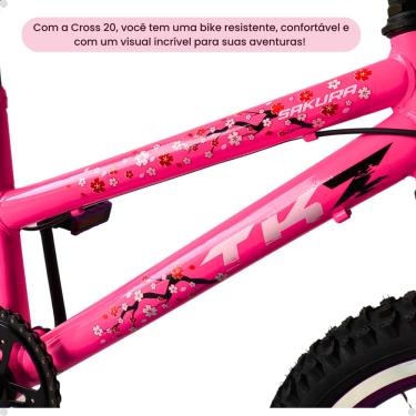Imagem de Bicicleta TKZ Sakura Princess Aro 20 Alumínio