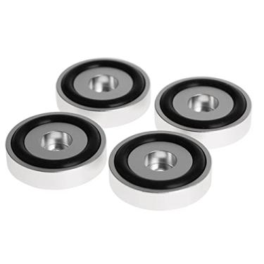 Imagem de Generic Pés Amplificadores, Bloco de Amplificador, Alto -falantes Stand Pés 40 * 10mm Destacável para Casa (Prata)