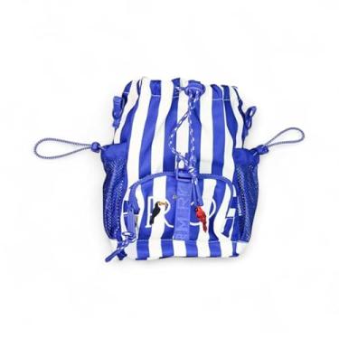 Imagem de Bolsa Farm Pipoquinha Listras Azul RIo Verão