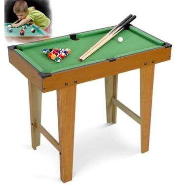 Imagem de Mini Mesa de Sinuca, Mini Sinuca, com Pernas de Mesa Dimensões 70 X 38 X 61 cm, Mesa de Sinuca, Sinuca, Fácil de Limpar, Muito Cuidado, Fácil de Instalar, Adulto, Tecido Impermeável