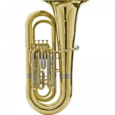 Imagem de Tuba Harmonics Bb Hbb-534l 4/4 4 Pistos Laqueada [f002]