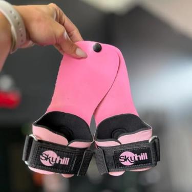 Imagem de Hand Grip Competition 2.0 Skyhill Luva Cross Fit Training- Rosa - GG