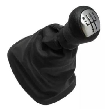 Imagem de Coifa Manopla Bola Câmbio Renault Clio 2004 05 06 2007 Preta