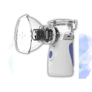 Imagem de Respire fundo. Viva melhor.-Nebulizador Portátil Silencioso, Inalador Ultrassônico Compacto, Sem Fio, Funcionamento por USB ou Pilha, Indicado para Crianças Adultos e Idosos -para Asma, Rinite e Sinusite – Portátil, Silencioso e Eficiente Qualidade Premium