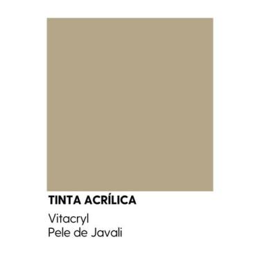 Imagem de Tinta Fosca Premium Marrons - Vitacryl, Pele de Javali, 3,6 lts