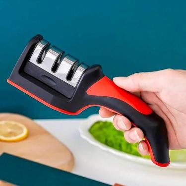 Imagem de Amolador De Facas Cozinha Afiador Açougue Profissional - Relet