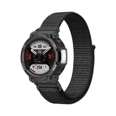 Imagem de Pulseira De Nylon Unissex Para Huami Amazfit T-REX 3/2 Smart Watch Ban
