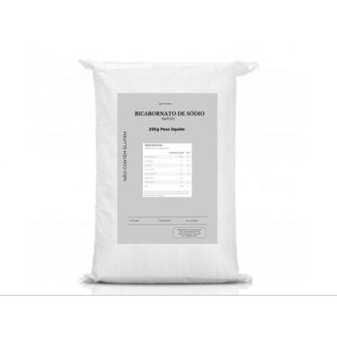 Imagem de Bicarbonato De Sódio 25kg Grau Alimentício - Corfran