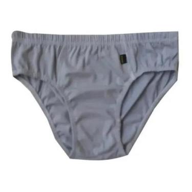 Imagem de Kit 18 Cueca Basica Slip Elástico 100% Algodão Sortida - Naimus, M, So