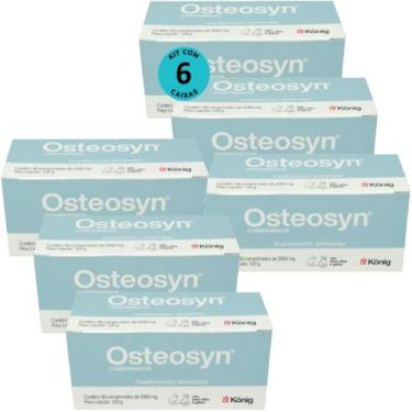 Imagem de Osteosyn 2000mg Com 60 Comp. Vitamina para Cães e Gatos Raças Grandes 