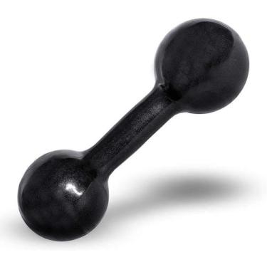Imagem de Halter Emborrachado 4kg S4 - Acte - Pé de Apoio, 000000