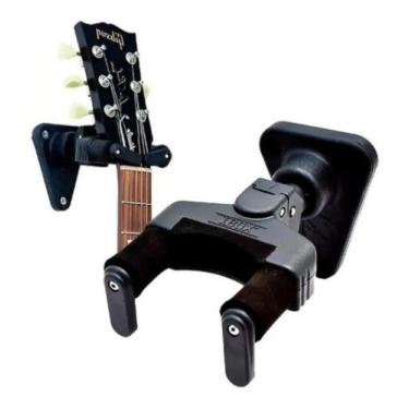 Imagem de Suporte Parede C/ Trava Ibox Ags Guitarra Violão Baixo Cavac