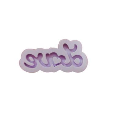 Imagem de R212 Molde de silicone love chaveiro resina decorar - confeitaria dos 