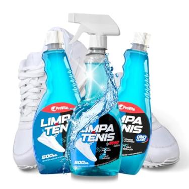 Imagem de Kit 3 Limpa Tênis Provita Spray Premium, Limpeza Profunda, 500ml