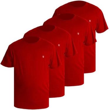 Imagem de Kit 4 Camiseta Plus Size Over G1,G2,G3,G4 100% Algodão Premium - Make 