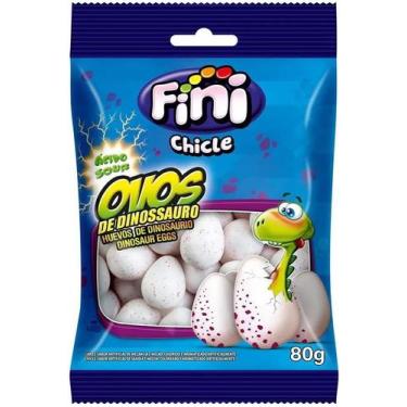 Imagem de Kit c/ 2 Fini Cichle Ovos Dinossauro Azedinhos 80g - SANCHEZ CANO LTDA