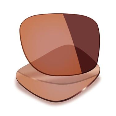 Imagem de Mryok Lentes de substituição compatíveis com Ray-Ban RB4165 55 mm - Opções, Fotocrômico laranja, One Size