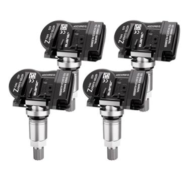 Imagem de Jsueng Sensor TPMS, pacote com 4 sensores de sistema de monitor de pressão dos pneus adequado para Infiniti Nissan Replaces#407003JA0A