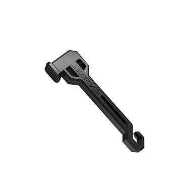 Imagem de Naturehike Blackdog Martelo de acampamento com gancho pesa apenas 200 ml, nylon temperado PA6 leve + 15% de fibra de vidro, antiderrapante, redução de ruído, fivela de alça pendurada