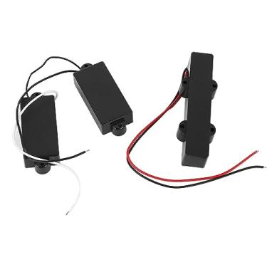 Imagem de Zhjvihx Captadores de Baixo Elétrico Fechado, Excelentes Captadores Fechados de Guitarra para Instrumento Musical