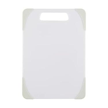 Imagem de Copco Tábua de corte de plástico pequena antiderrapante, 19,75 x 29,5 cm, pistache