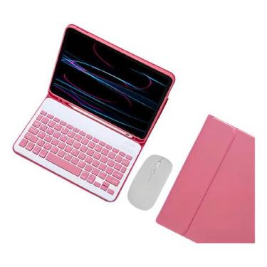 Imagem de BDNET, Teclado Bluetooth + Mouse Bluetooth + Capa Para Tab S6 Lite