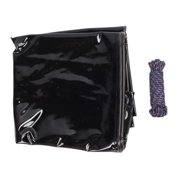 Imagem de LiebeWH Universal Tinted Limpar Forklift Tampa PVC Forklift Rain Cover Sun Rain Water Proof Protetora Sombra Com 5meter Long Rope