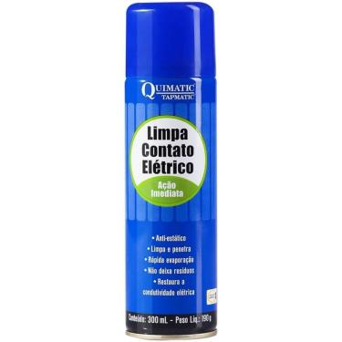 Imagem de Limpa Contato Elétrico de Ação Imediata Quimatic Aerossol 300ml - GA1 - TAPMATIC