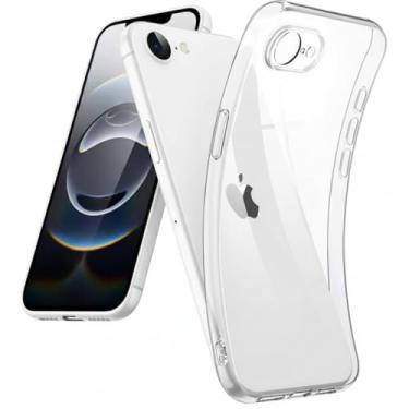 Imagem de Capa Capinha Case Transparente para iPhone – Flexível, Leve e Proteção Antiimpactos (iPhone 16e)