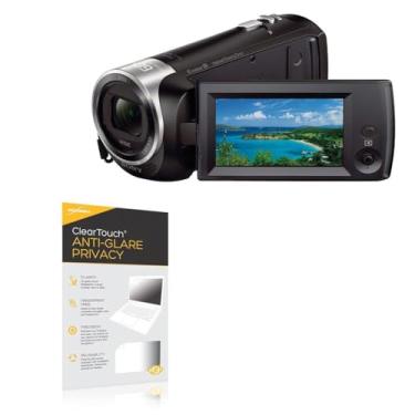 Imagem de BoxWave Protetor de tela compatível com Sony HDR-CX405 - ClearTouch Anti-Glare Privacy (pacote com 2), película flexível antirreflexo