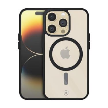 Imagem de Gshield Capa Case Capinha Preta Compatível com Magsafe para iPhone 14 Pro