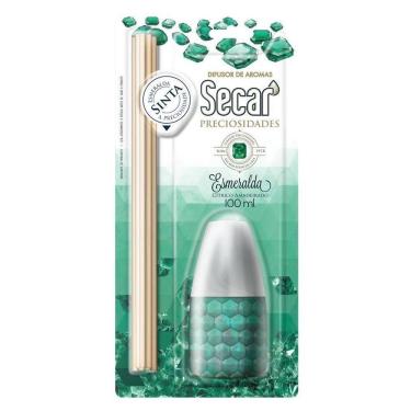 Imagem de Difusor De Aromas Secar Sensações 3X100Ml Esmeralda