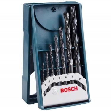 Imagem de Jogo Mini X-line Com 7 Brocas Para Metal - 2607017508000 - Bosch
