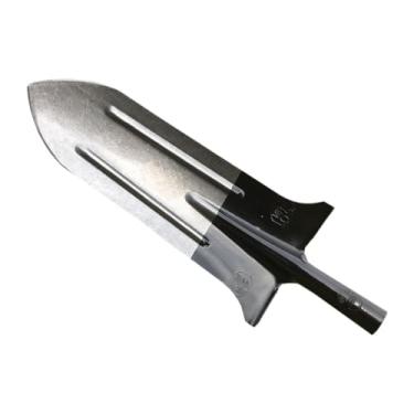 Imagem de Baoblaze Cabeça de substituição para pá de escavação com furo de 3,5 cm, 19,69 x 7,87 pol., para transplante, escavação de inhames, capina e transporte de solo