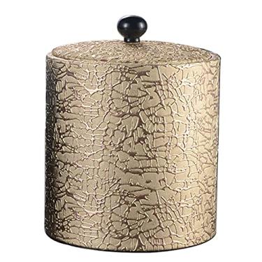 Imagem de Balde de gelo de aço inoxidável de 1,3 litros, isolamento de parede dupla com tampa hermética resistente a vazamento, com pinça e filtro, mantém o gelo frio e seco, ótimo para bar doméstico, cerveja