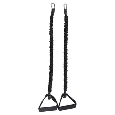 Imagem de Aymzbd Pacote com 2 Cordas de Puxar para Pilates Reformer, Faixas de Exercícios, Equipamento de Treino, Substitui Faixas de Resistência de Academia