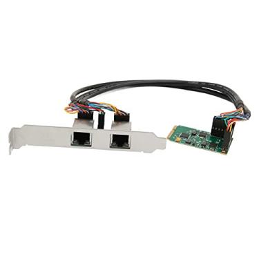 Imagem de Generic Cartão Dos Ethernet do Gigabit, Cartão 10 Ethernet Mini PCIE Gigabit da Relação RJ45 100 1000Mbps para o PC