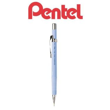 Imagem de Lapiseira Tecnica Pentel 0,5mm P-205 Sharp Azul Claro