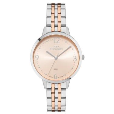 Imagem de Relógio Technos Feminino Ref: 2035nbv/1j Elegance Bicolor