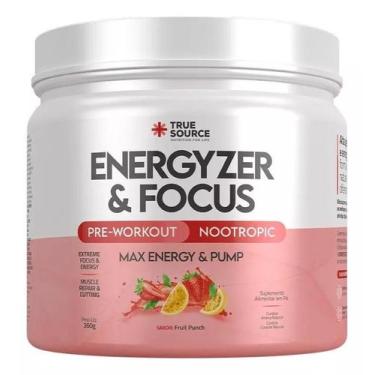 Imagem de Pré Treino Energyzer E Focus , sabor Fruit Pounch 360 gramas  True Sou