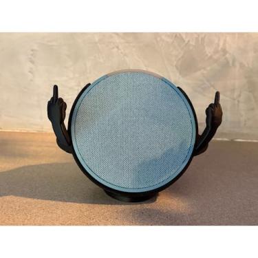 Imagem de Suporte De Mesa Engraçado para Alexa Echo Pop - Estressada - Cria 3D
